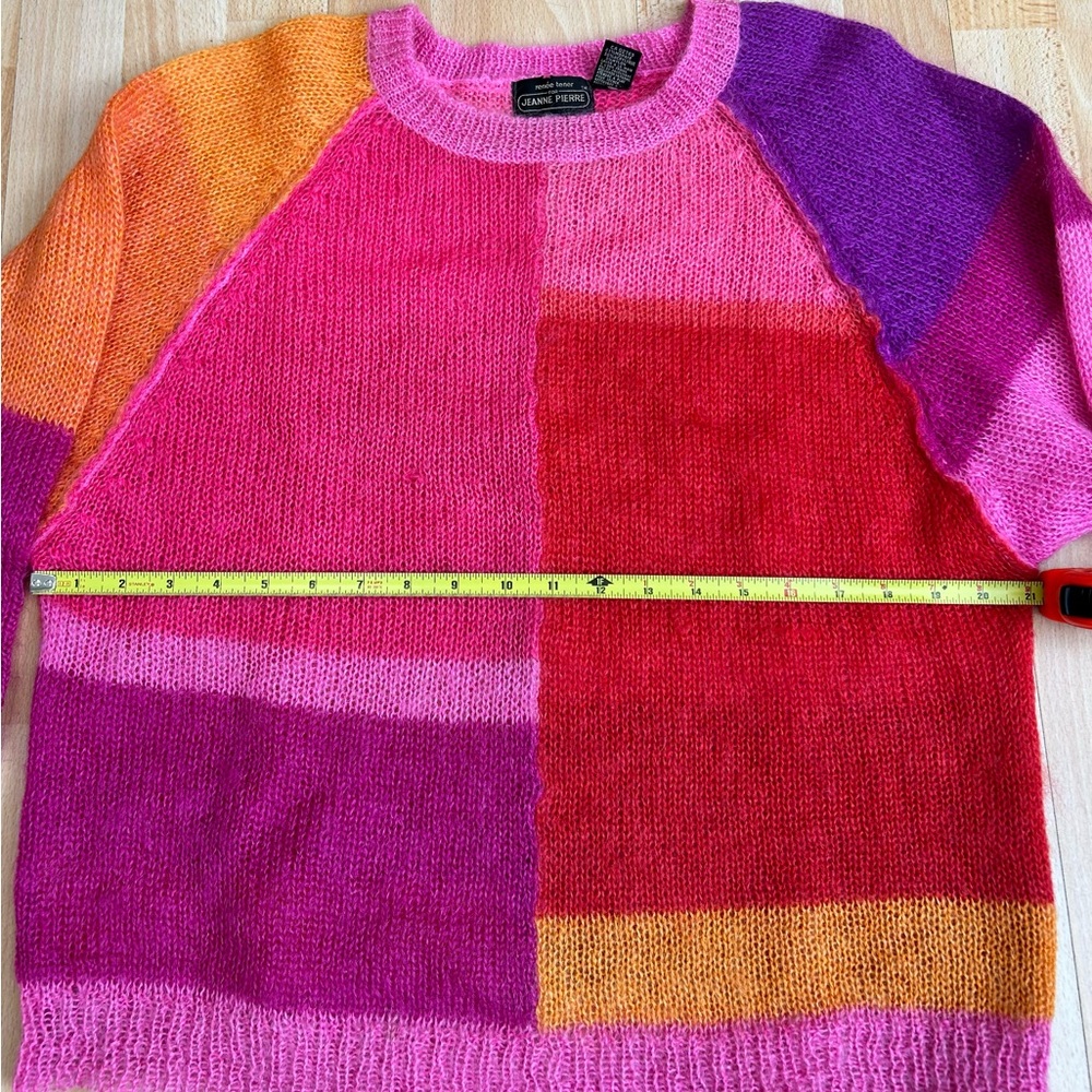 Colorful Patchwork Sweater - image 5